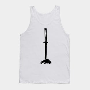 By The Sword - Katana Tank Top